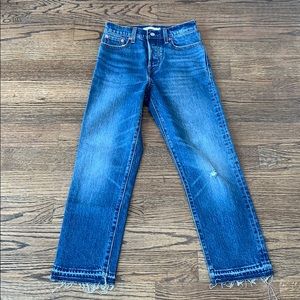 Wedgie Straight Cropped Levi’s